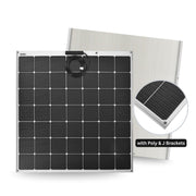 180W Walkable Solar Panels with J-Brackets and Polycarbonate