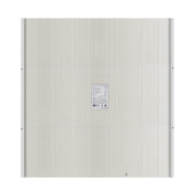 180W Walkable Solar Panels with J-Brackets and Polycarbonate - back view