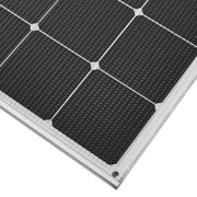 180W Walkable Solar Panels with J-Brackets and Polycarbonate - close up