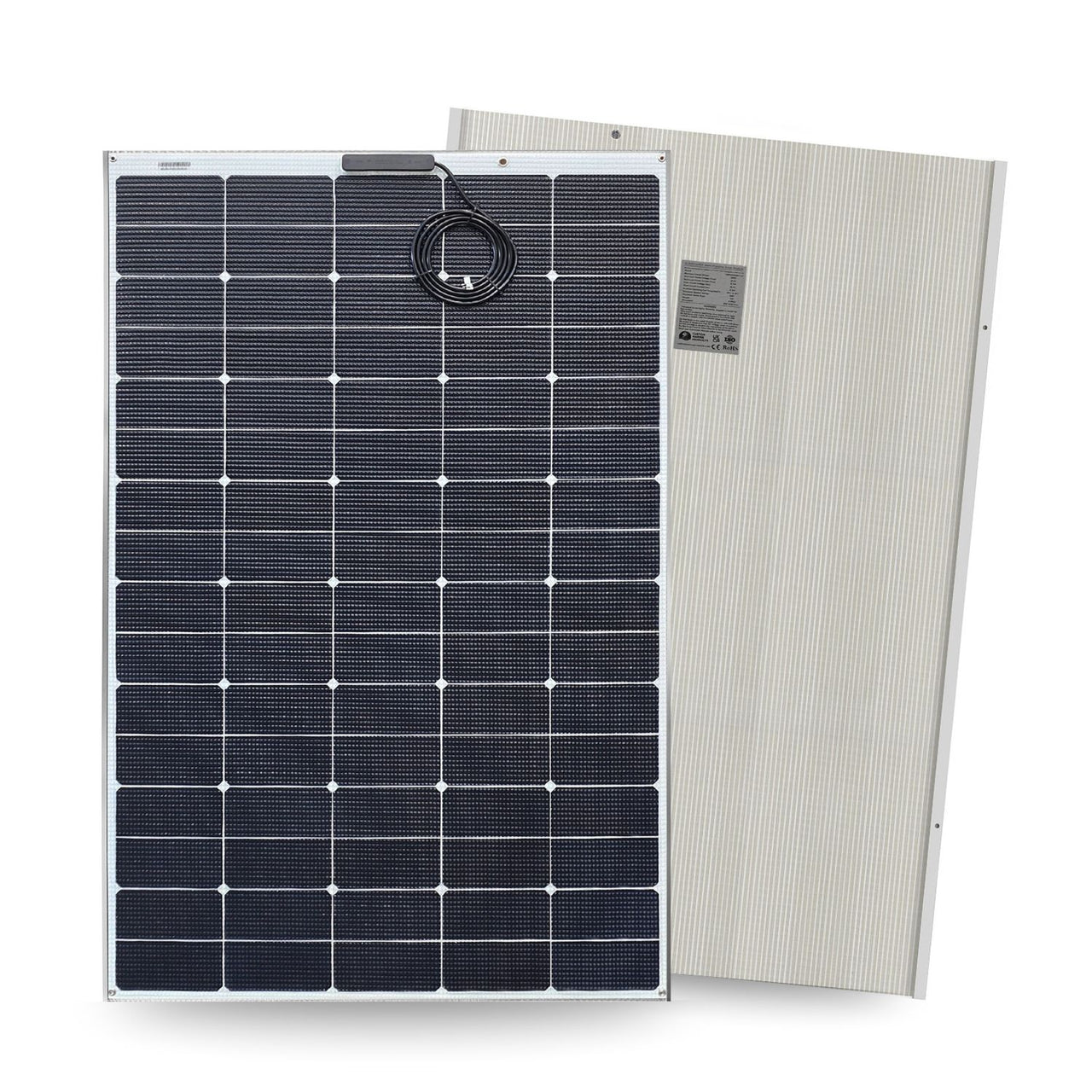 260 Watt Walkable Semi Rigid Shade Tolerant Solar Panel - Sunpower A+ Grade 24.4% Efficient Cells