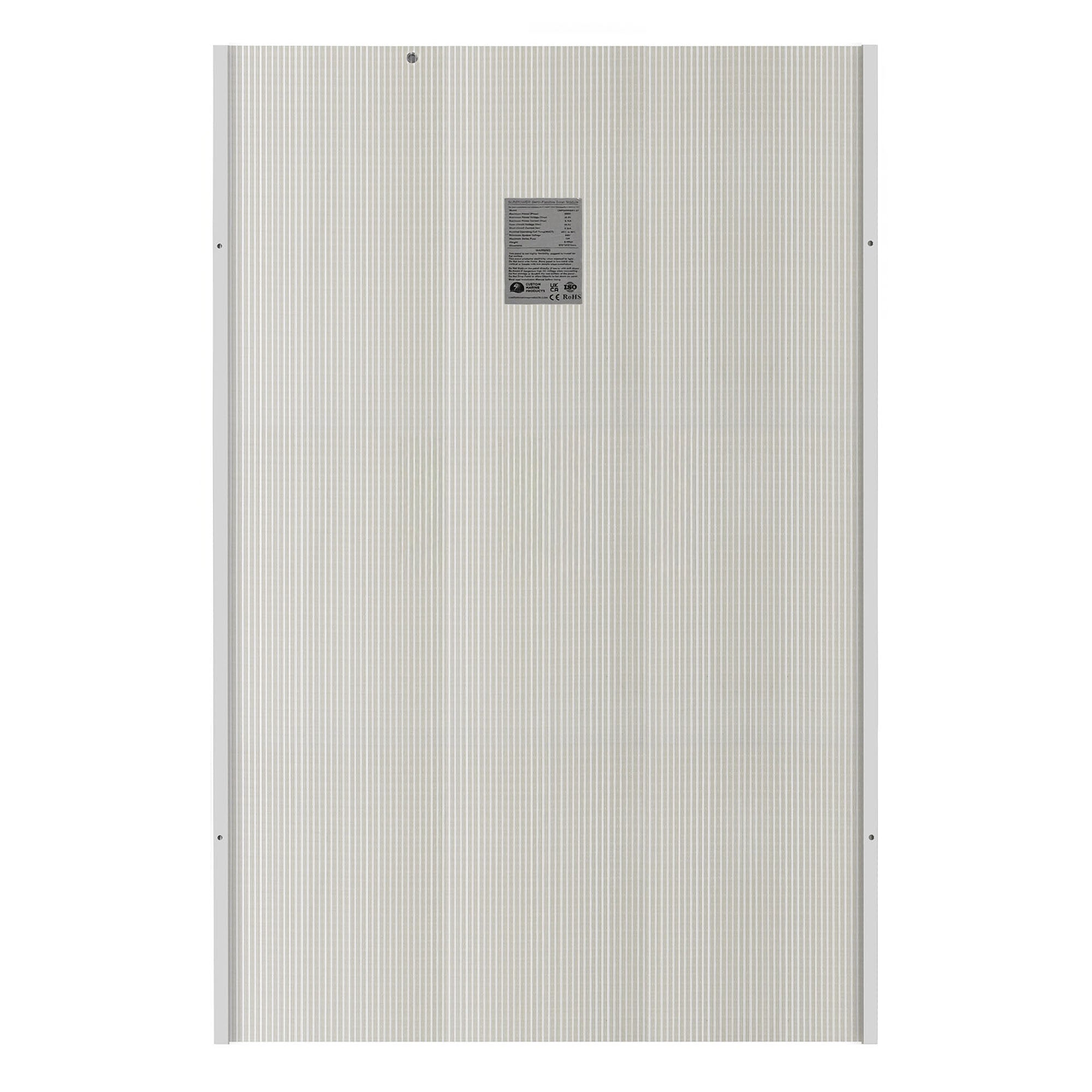 260 Watt Walkable Semi Rigid Shade Tolerant Solar Panel - Sunpower