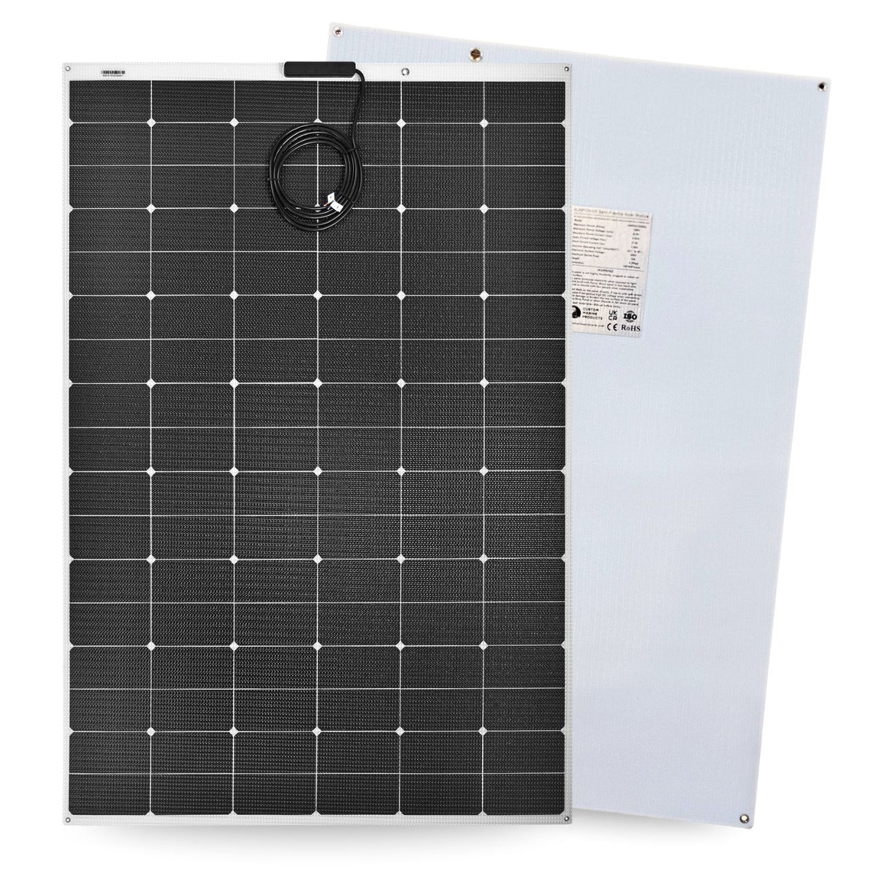 325 Watt Walkable Semi Rigid Shade Tolerant Solar Panel - Sunpower A+ Grade 24.4% Efficient Cells