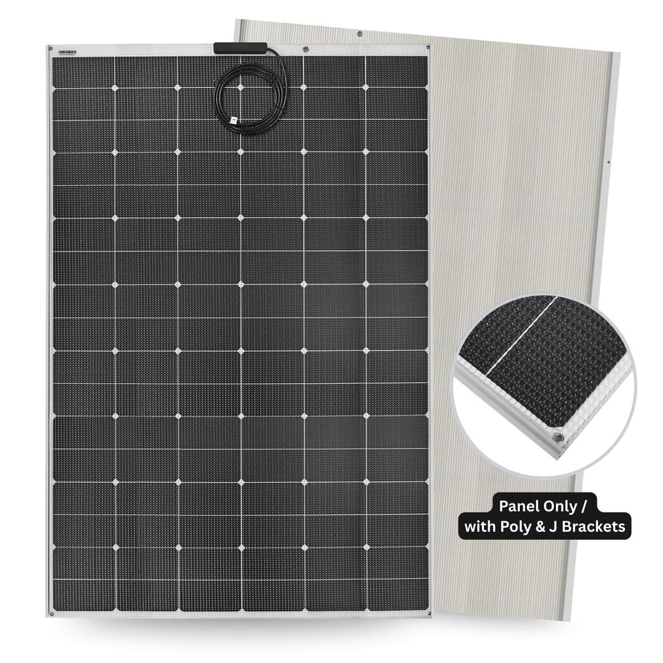 325 Watt Walkable Shade Tolerant Marine Solar Panel - Sunpower A+ Grade ...