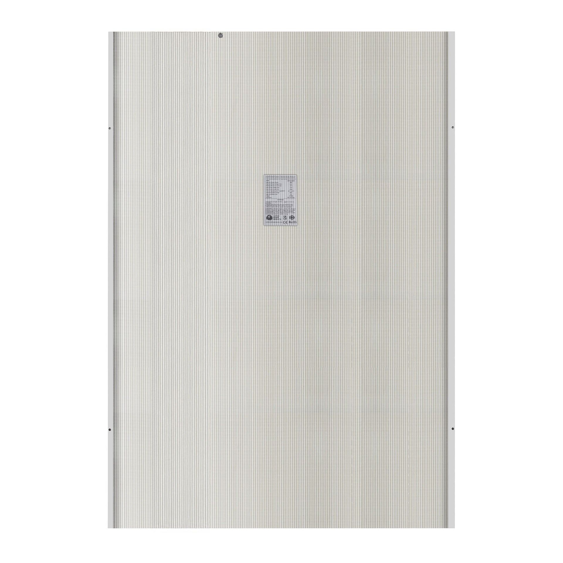 325 Watt Walkable Solar Panel - Carbon Fiber Series - back