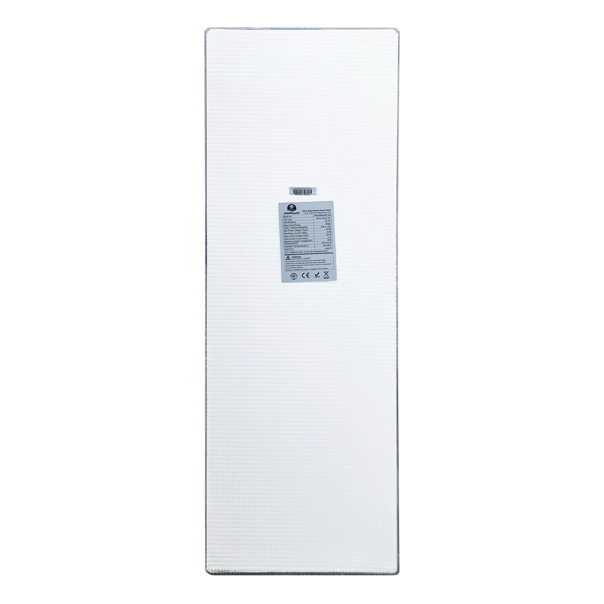 60 Watt Walkable Semi Rigid Solar Panel PERC Cells - back