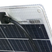 60 Watt Walkable Semi Rigid Solar Panel PERC Cells - corner