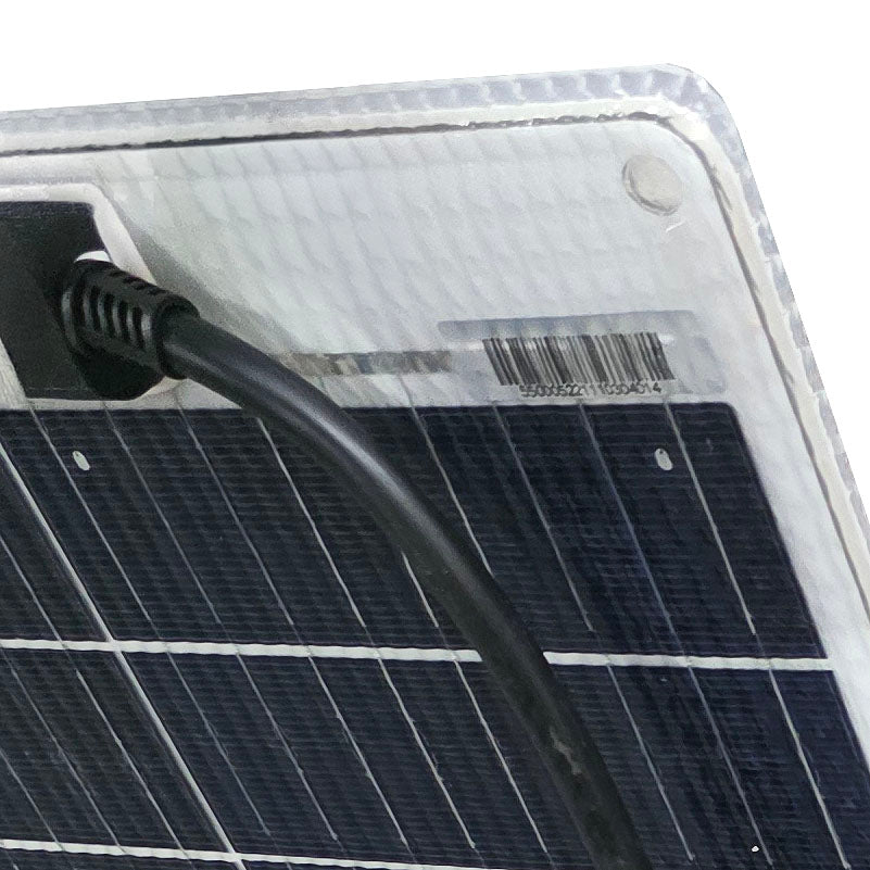60 Watt Walkable Semi Rigid Solar Panel PERC Cells - corner