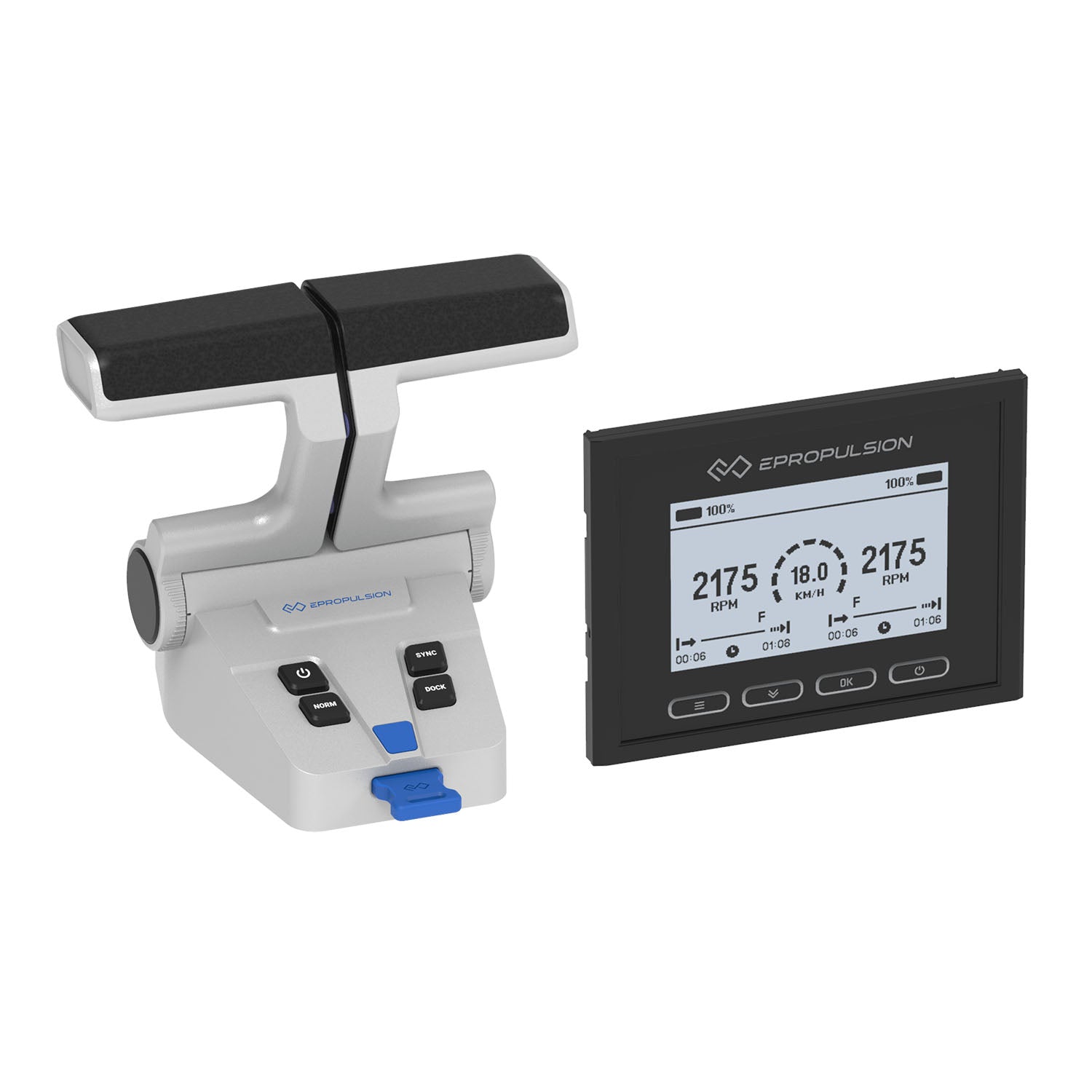 ePropulsion Evo Dual Remote Control for Spirit / Navy / Pod Drive Evo Motors