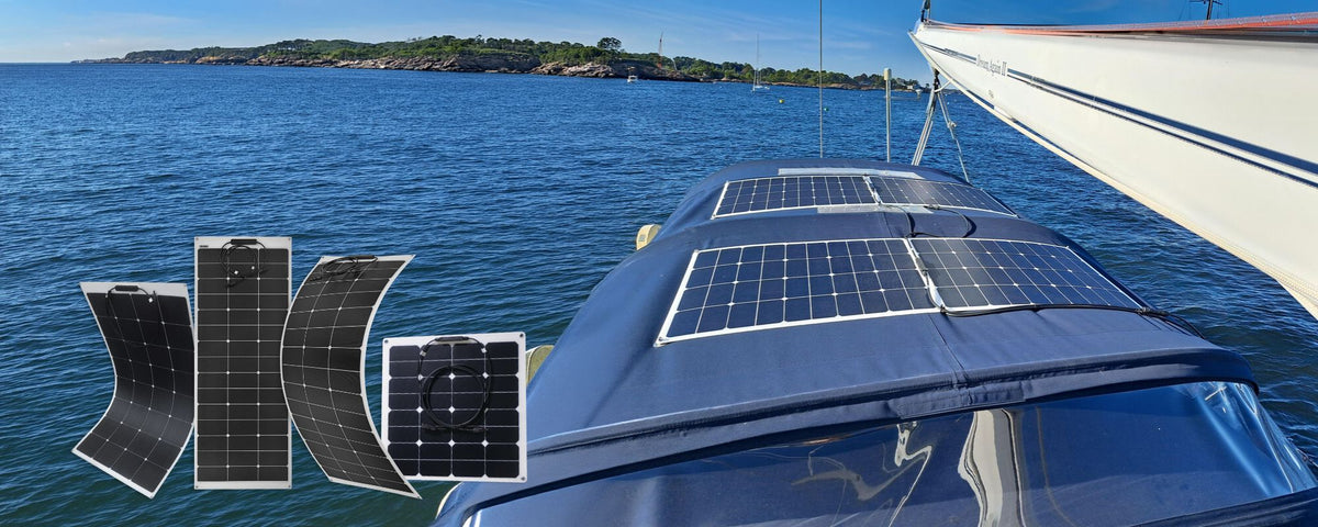 High-Efficiency Solar Panels for Boats and Camper Vans