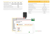 Genasun GVB-8-WP Waterproof Boost MPPT Solar Charge Controller – LiFePO₄ specifications