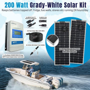 Grady-White Solar System – 200 Watt Marine Solar Kit
