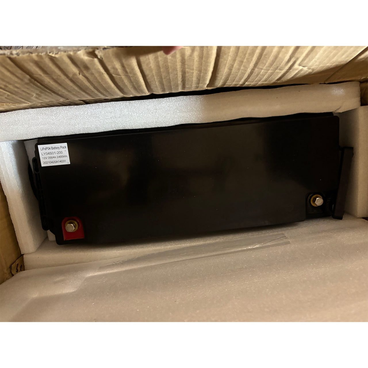 200 Ah 12 Volt 150 amp BMS - LiFePO4 High Power Density Battery