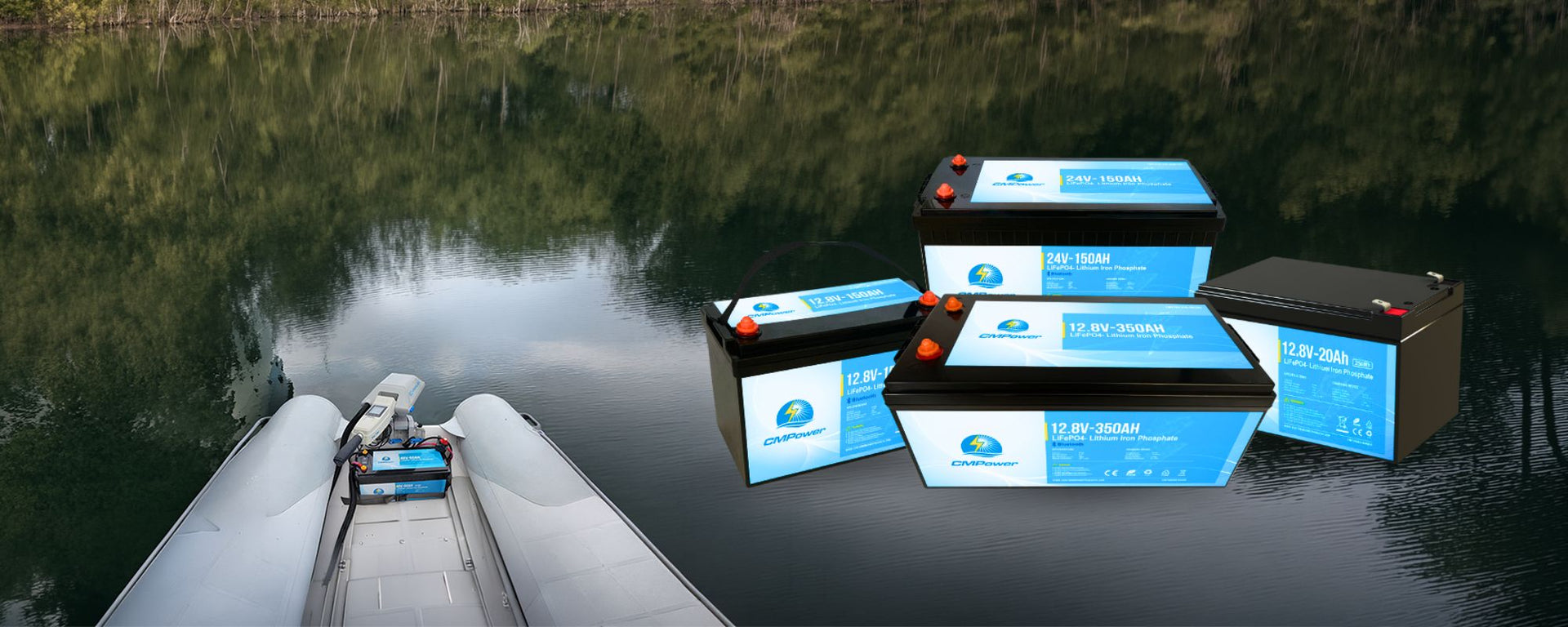 CMPower Lithium Marine Batteries