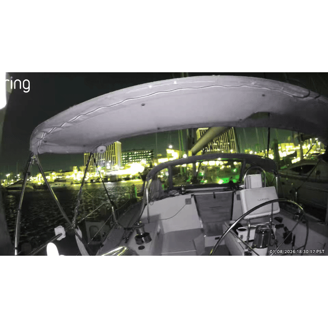 Magnetic Solar Panel Mounting Kit for canvas bimini or dodger - customer real footage