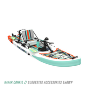 BOTE ProRider Aero Inflatable Hybrid Paddle Board