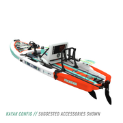 BOTE ProRider Aero Inflatable Hybrid Paddle Board