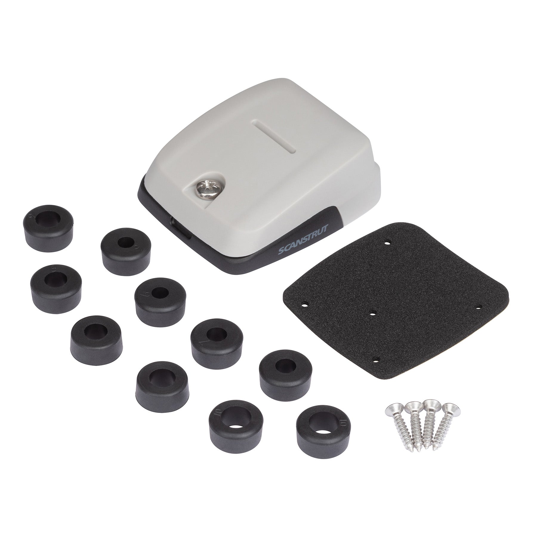 Scanstrut DS-HD10 Double Horizontal Cable Gland - Grey (parts)