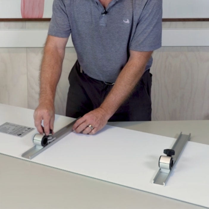 Sliding Adjustable Aluminum Rail Mounting Brackets for Solar Panels