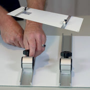 Sliding Adjustable Aluminum Rail Mounting Brackets for Solar Panels