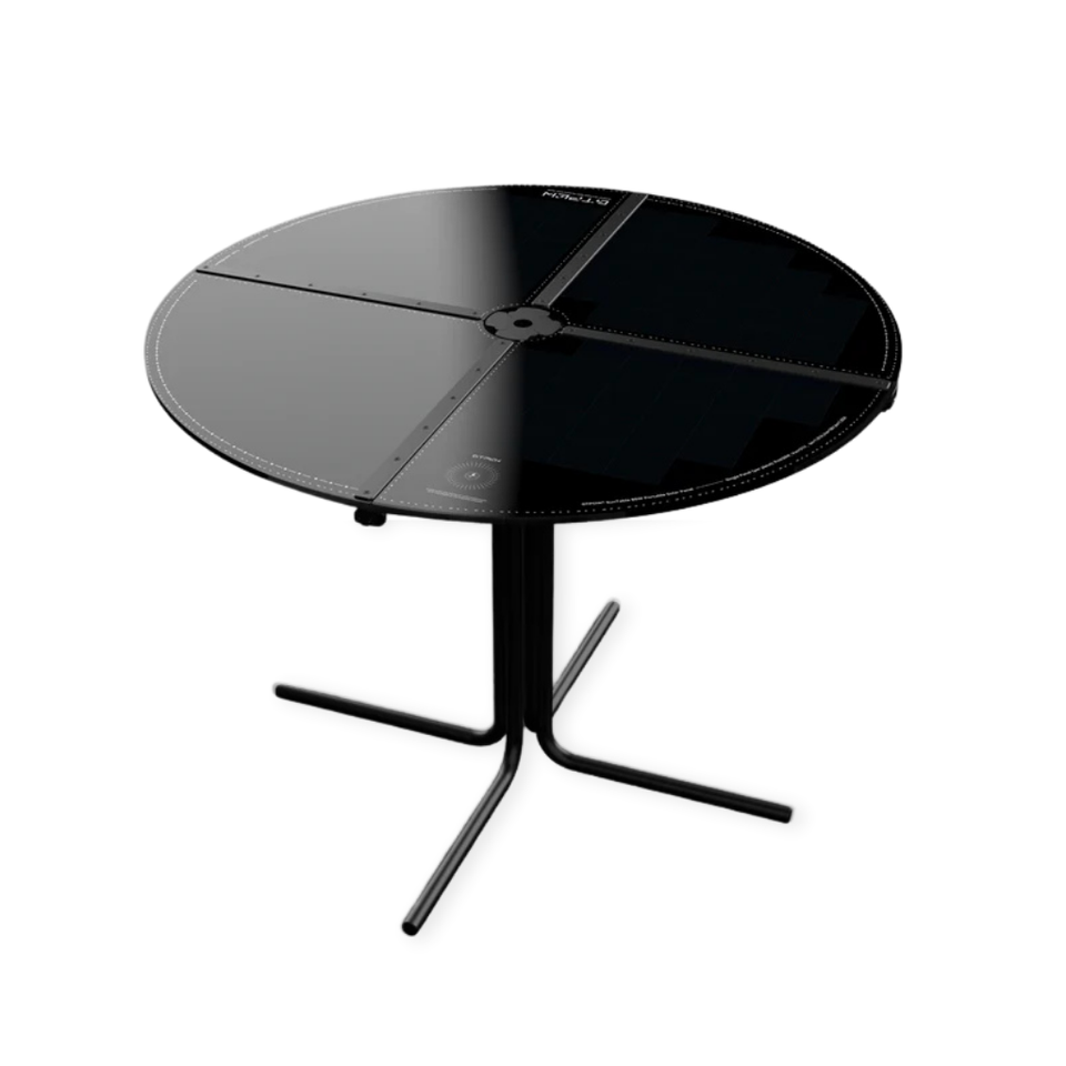 80W Solar Charging Table with Built-In Battery | Outdoor Solar Power ...