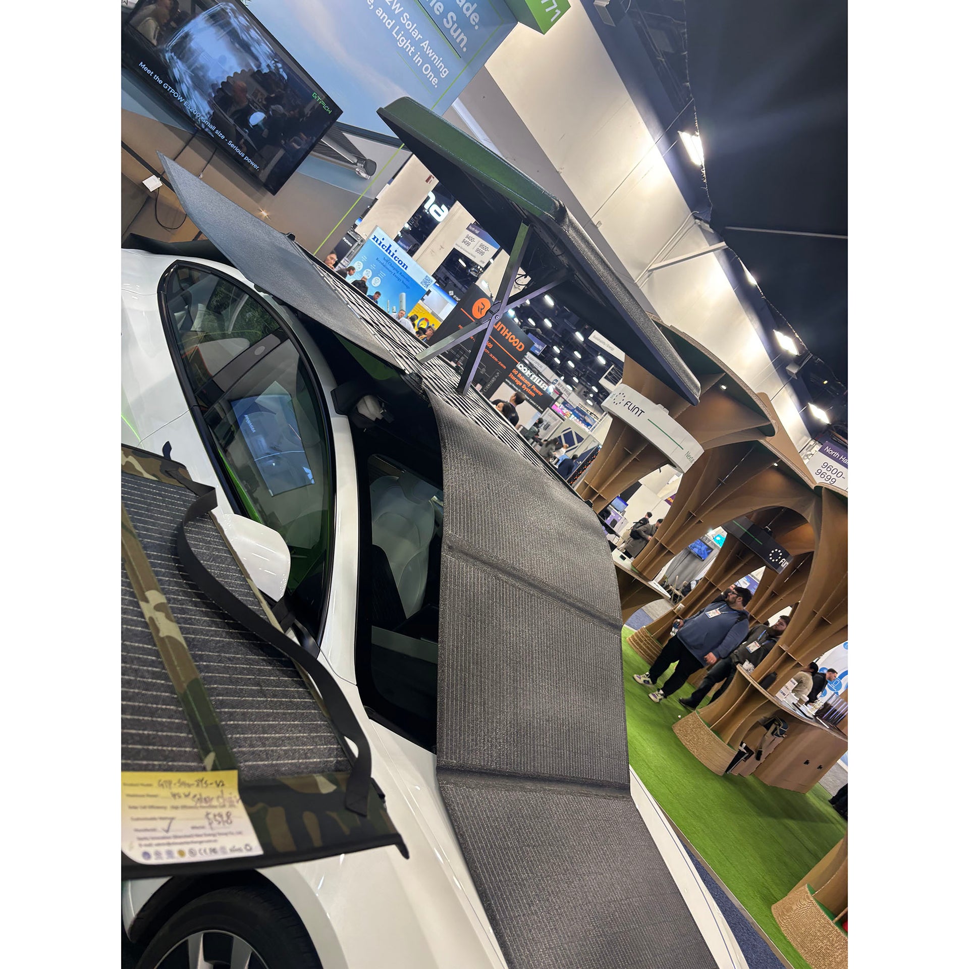 Solar EV Charger on Tesla