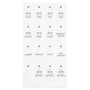 Victron Battery Switch On/Off 275A - Stickers