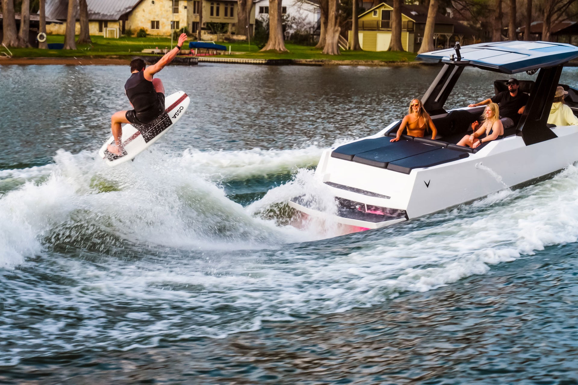 Voltaic Marine AEW24 All-Electric Watersports Boat