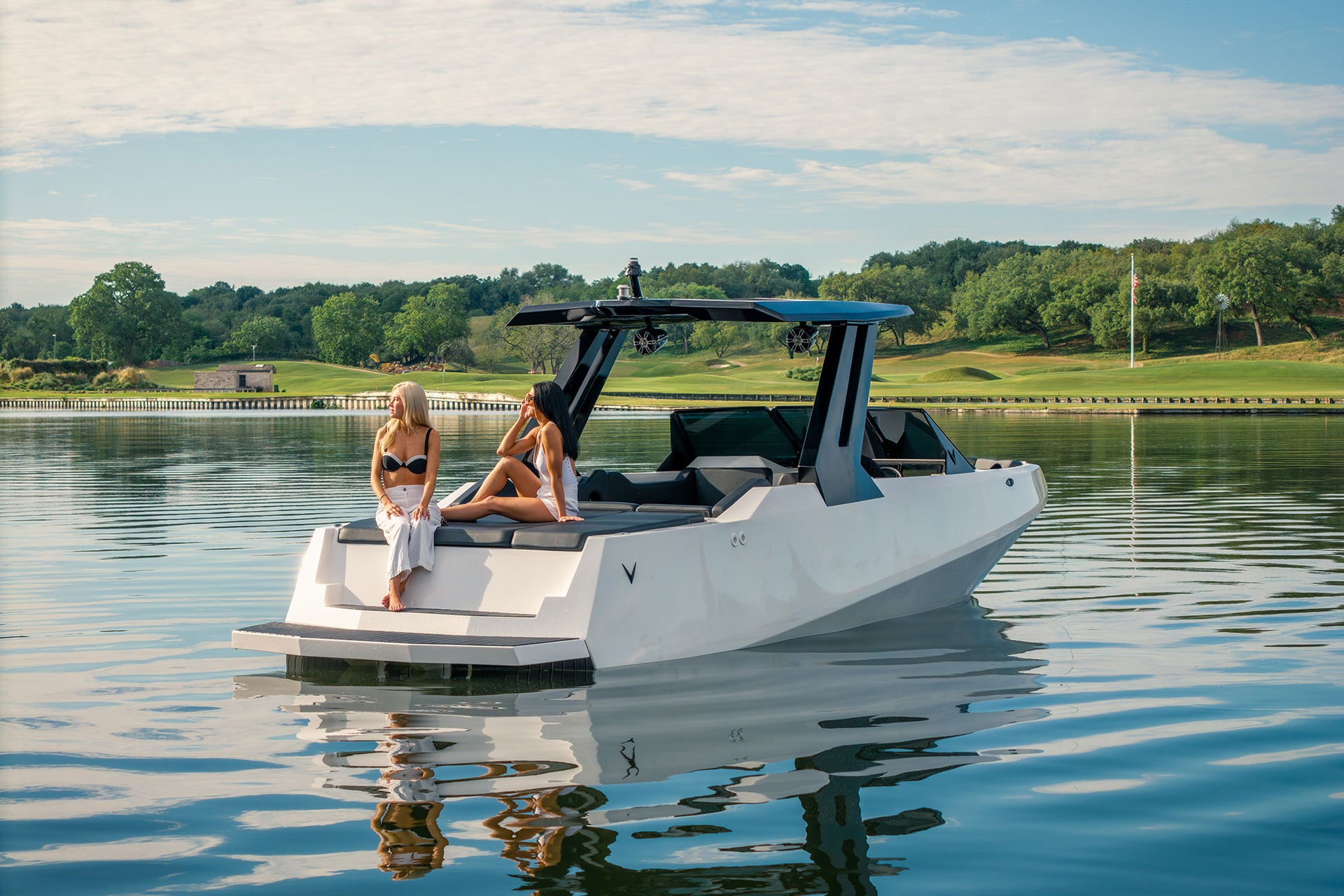 Voltaic Marine AEW24 All-Electric Watersports Boat