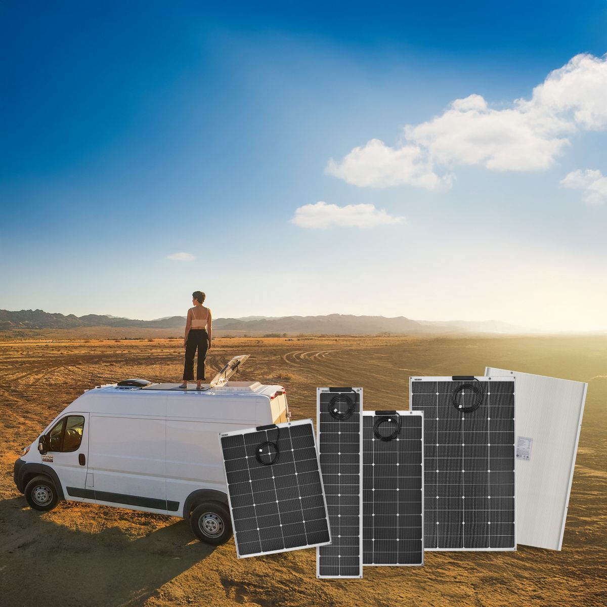 Walkable Van Solar Panels