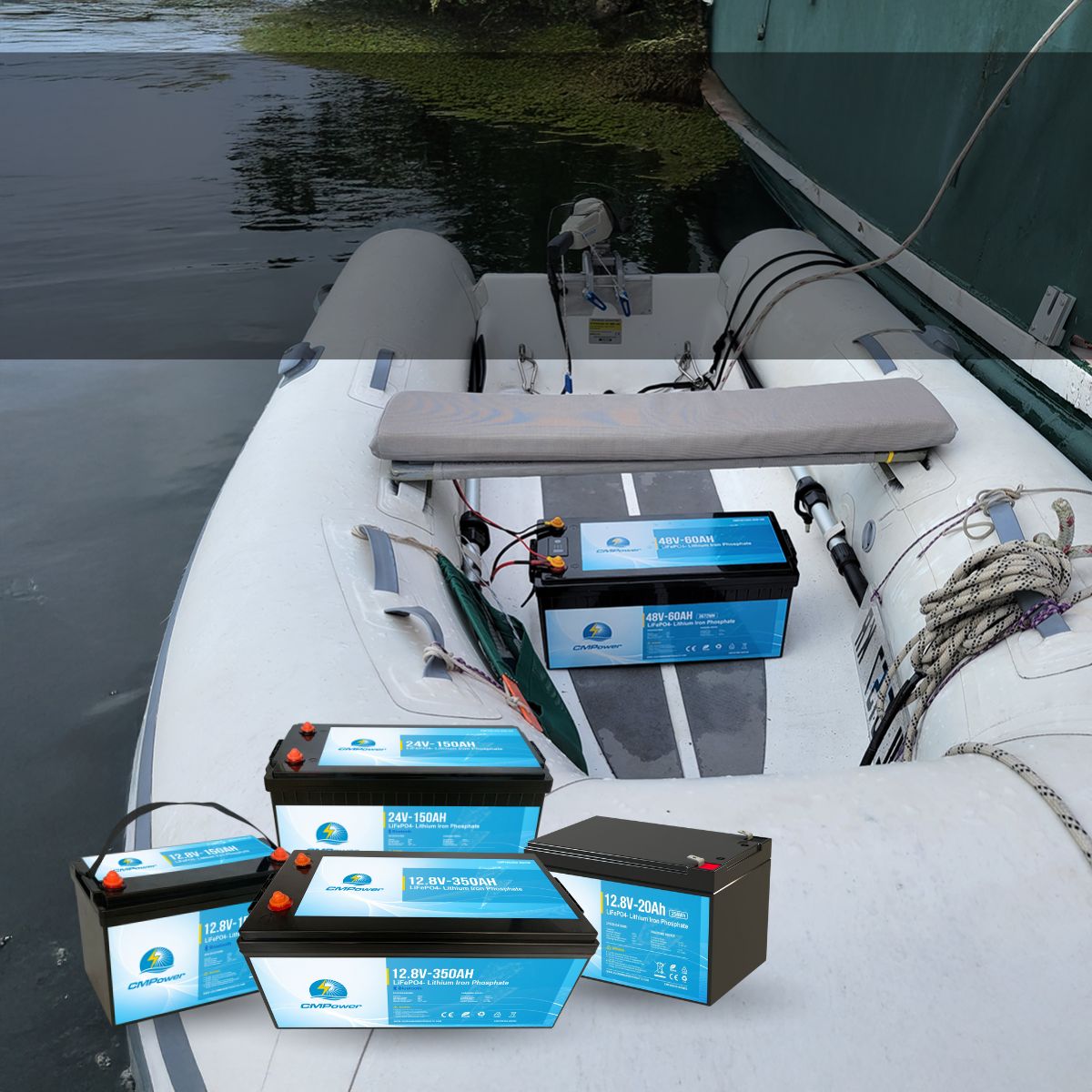 CMPower Marine Lithium Battery - LiFePO4