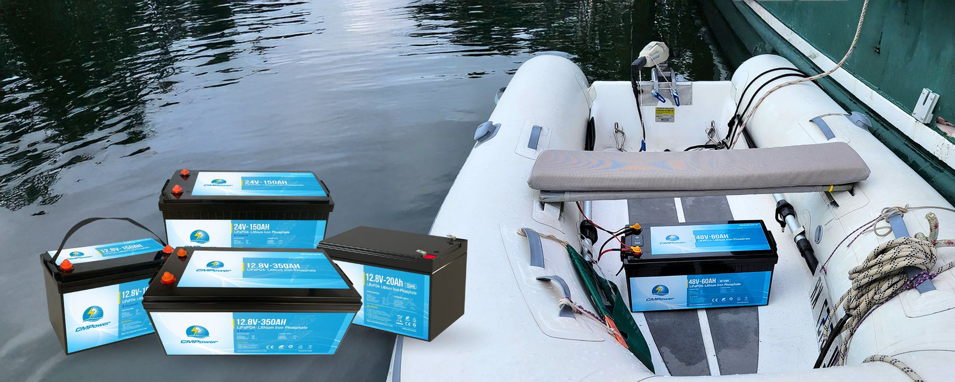 CMPower Marine Lithium Battery - LiFePO4