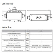 ePropulsion E Battery Bus Bar 150A