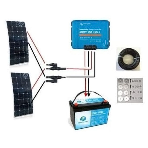 240 Watt Bimini Mount Solar Kit