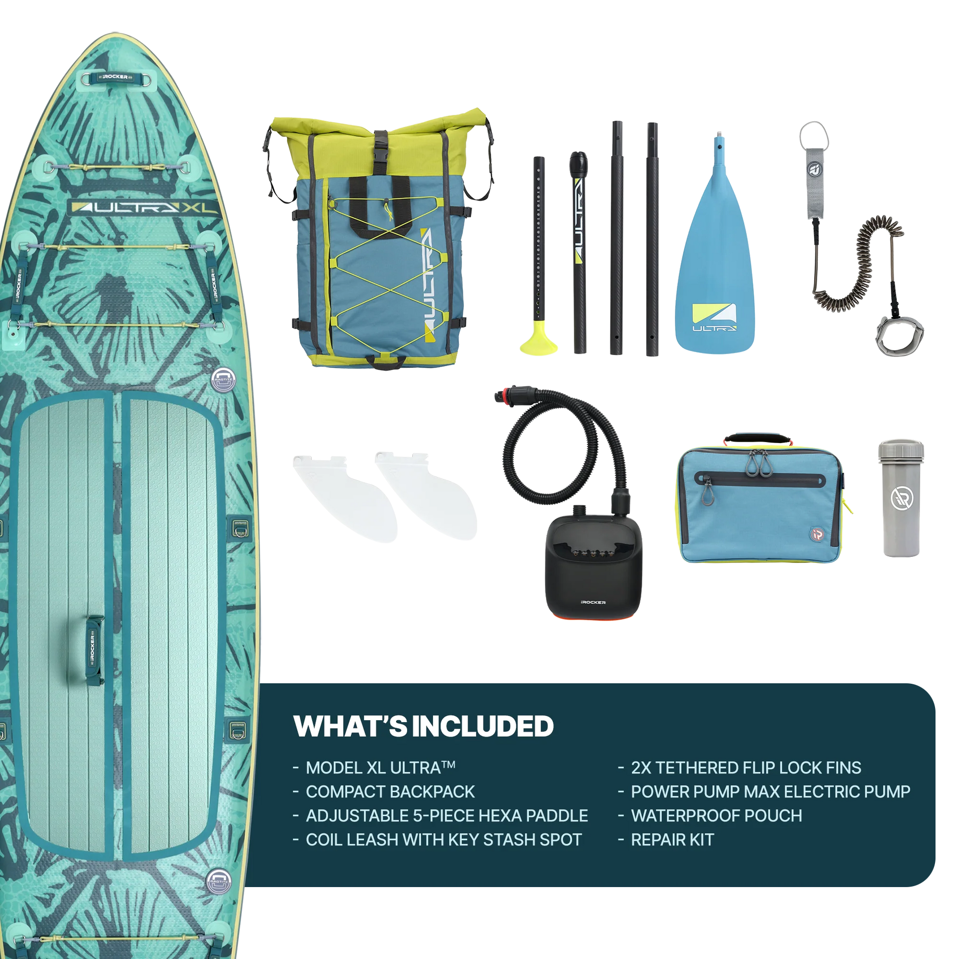 iRocker XL ULTRA™ 3.0 - inflatable paddle board