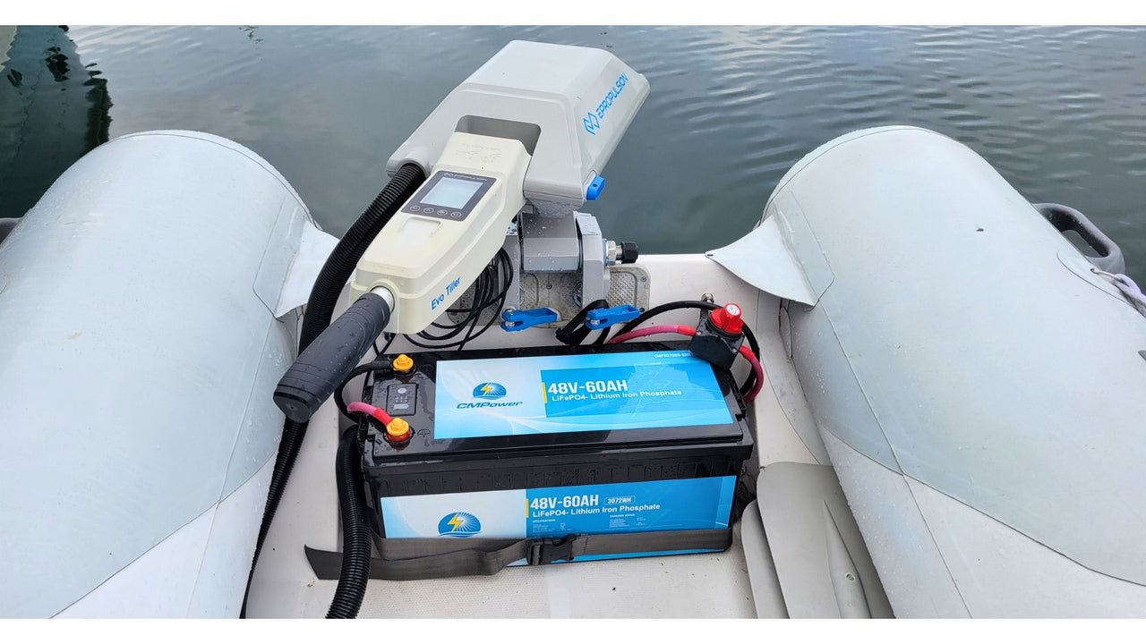 marine lithium battery CMPower 48V 60Ah for ePropulsion motor