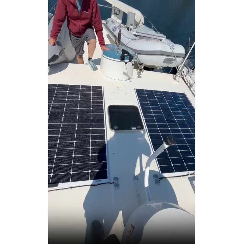 325 Watt Walkable Solar Panel Semi Rigid Shade Tolerant