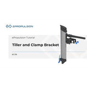 eLite ePropulsion 500 Watt 1.5HP Electric Outboard Motor - Tiller and Clamp Bracket