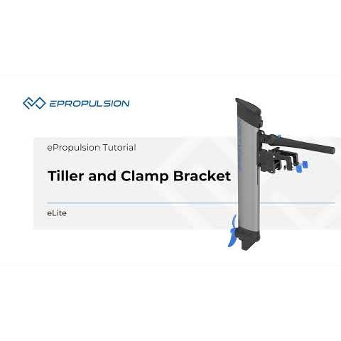 eLite ePropulsion 500 Watt 1.5HP Electric Outboard Motor - Tiller and Clamp Bracket