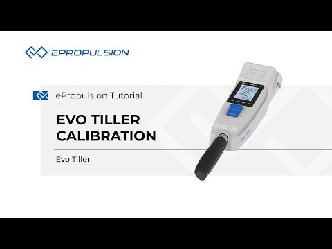 ePropulsion Evo Tiller | Calibration Setting