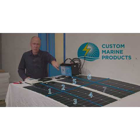240 Watt Shade Tolerant Flexible Solar Panel | A+ grade solar