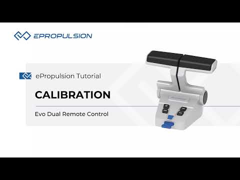 ePropulsion Evo Dual Remote Control | Calibration