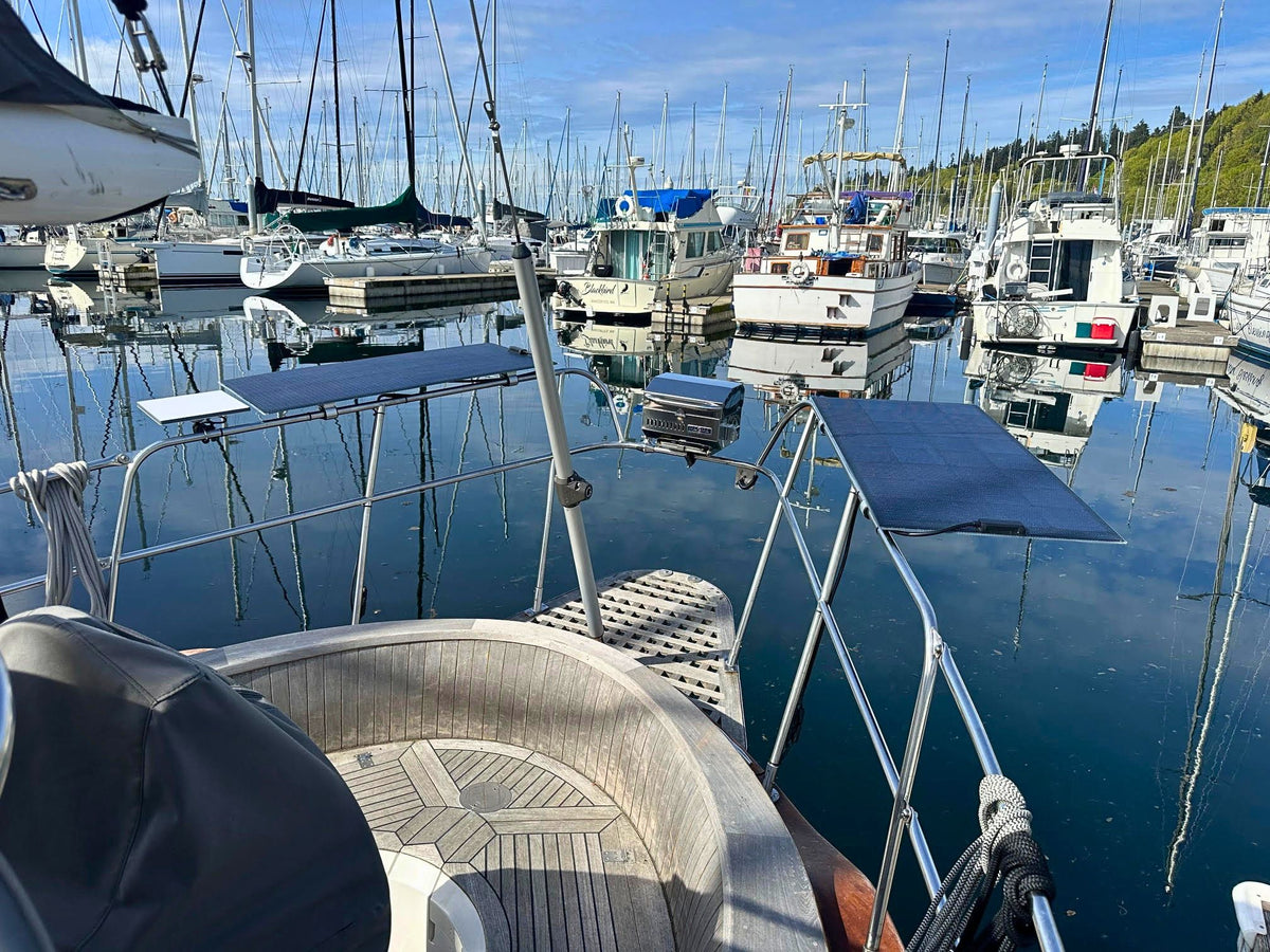LightLeaf Marine Solar Panels for Boats | Custom Marine Products