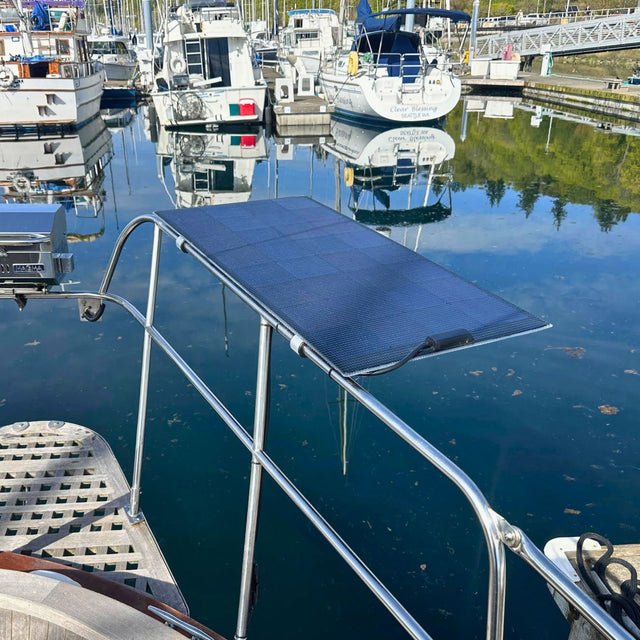 Solar Panel Mounting System Boat | Custom Marine Products