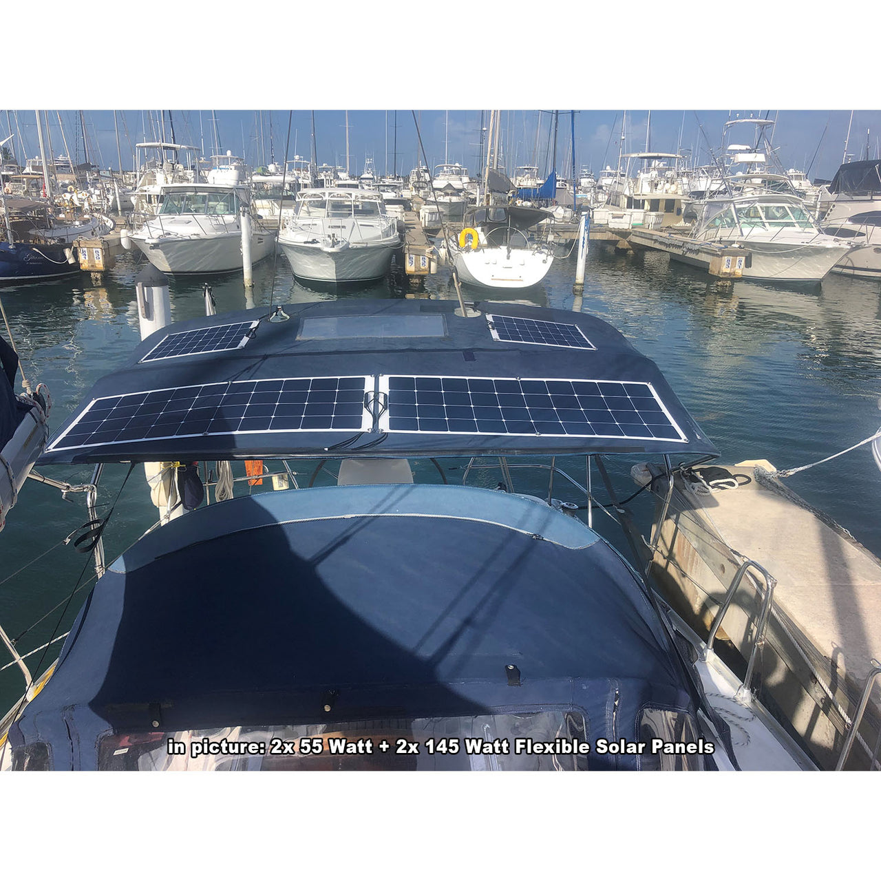 marine solar panels 55 watt